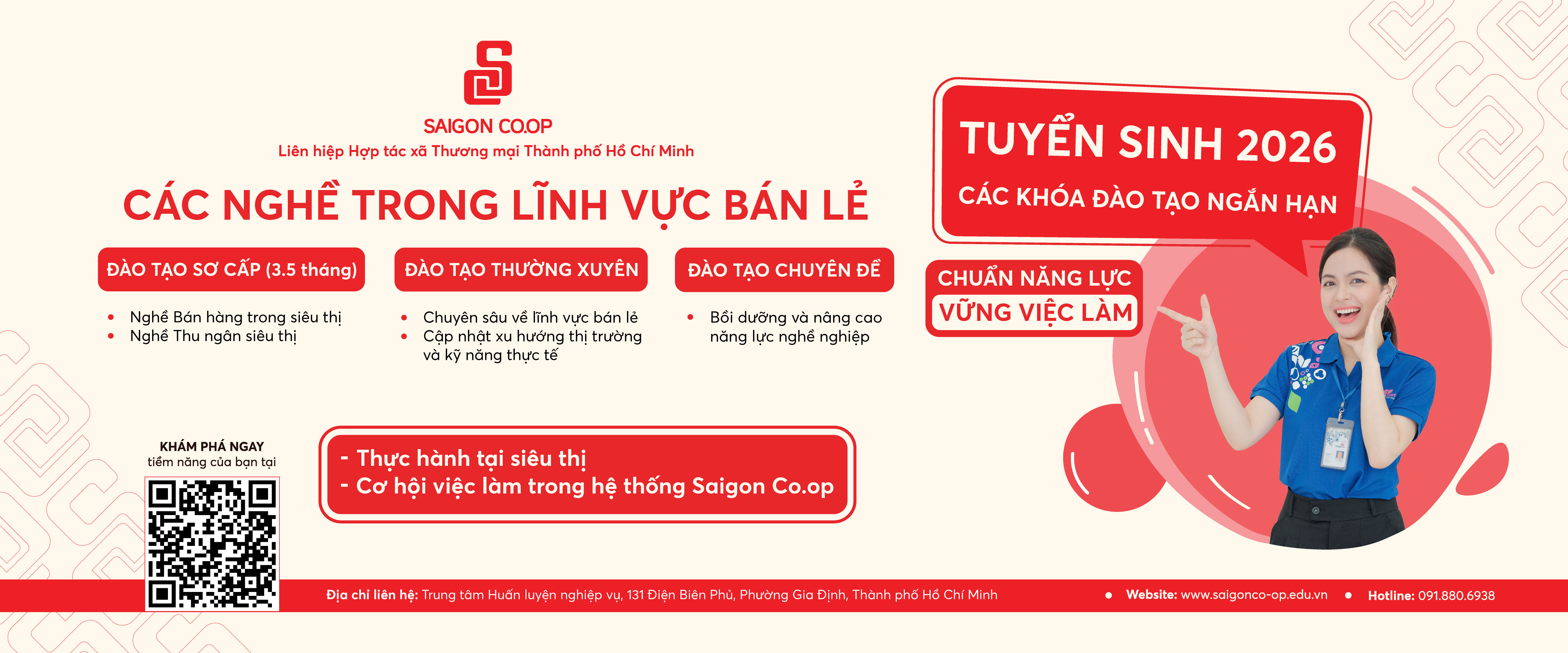 CoopBanner Website tuyển sinh Saigon Co.op